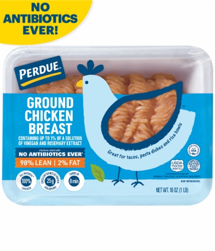 Perdue Antibiotic Free Ground Fresh Chicken Breast