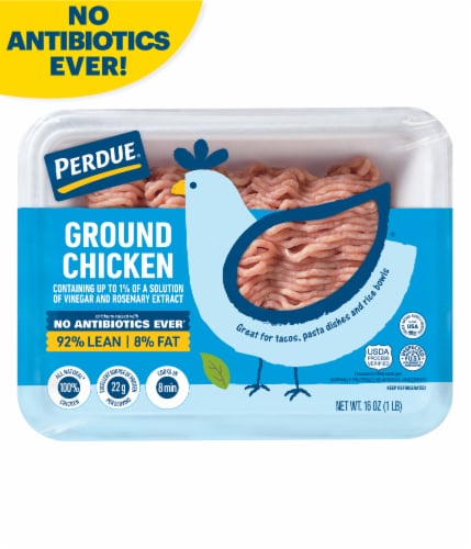 PERDUE® No Antibiotics Ever Fresh Ground Chicken Perspective: front