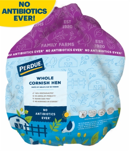 Perdue® Whole Cornish Hen with Giblets Perspective: front