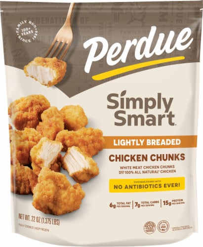 PERDUE® Lightly Breaded Chicken Breast Chunks