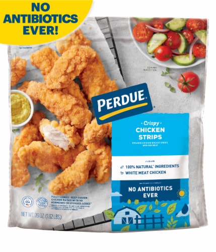 Perdue Frozen Fully Cooked Breaded Crispy Chicken Breast Strips