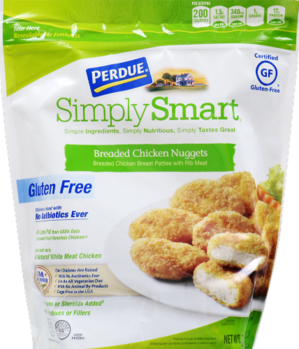 Perdue Simply Smart Gluten Free Chicken Tenders Perspective: front