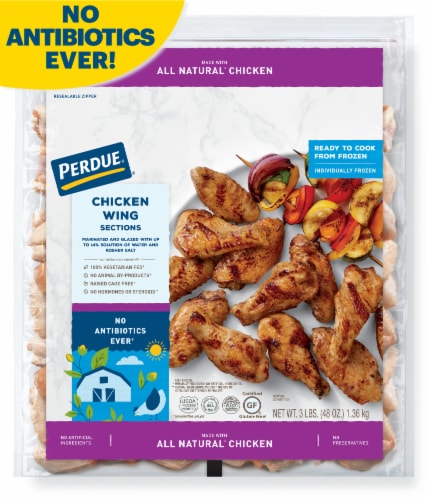 PERDUE® Individually Frozen Chicken Wings Perspective: front