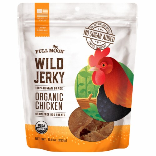 Organic chicken jerky clearance for humans