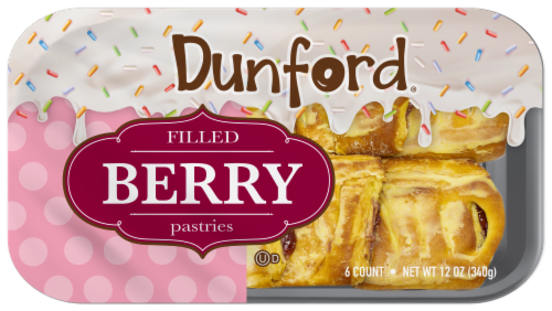 Dunford Berry Filled Pastries Perspective: front