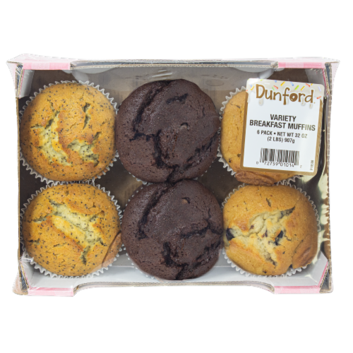 Dunford Variety Breakfast Muffins Perspective: front