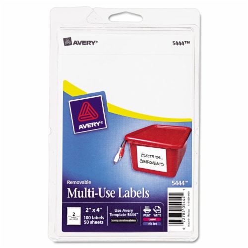 Avery® Removable Color Coding Round Labels Perspective: front