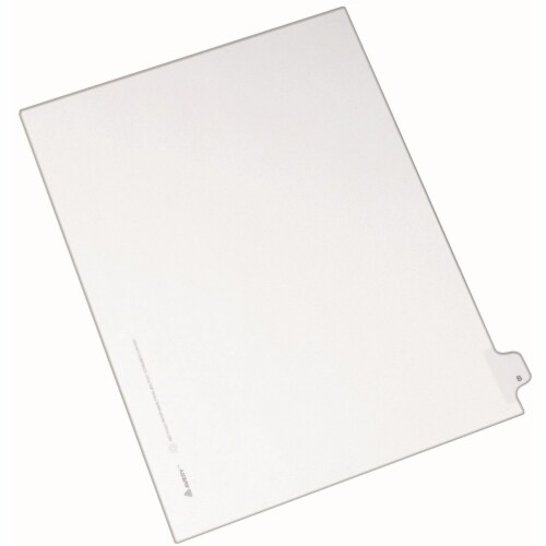 Avery Side Tab Individual Legal Dividers - 25 x Divider(s) - Side Tab(s) - B - 1 Tab(s)/Set - 8.5 Avery Side Tab Individual Legal Dividers - 25 x Divider(s) - Side Tab(s) - B - 1 Tab(s)/Set - 8.5