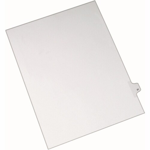 Avery Alllstate Style Individual Legal Dividers - 25 x Divider(s) - Side Tab(s) - 21 - 1 Tab(s)/Set - 8.5