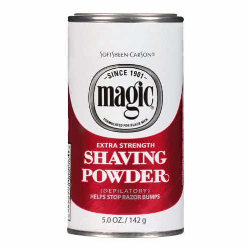 Softsheen-Carson Magic Shave Razorless Shaving Powder Extra Strength Perspective: front