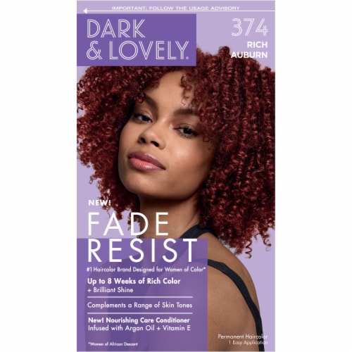 Dark & Lovely® 374 Rich Auburn Fade Resist Hair Color, 1 ct - Smith’s ...