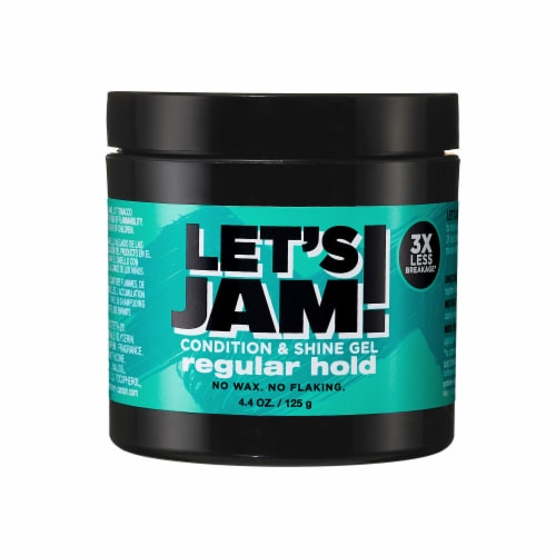 Let's Jam Shining and Conditioning Hair Gel Regular Hold Perspective: front