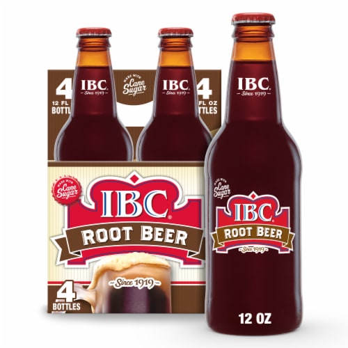 IBC Real Sugar Root Beer Perspective: front
