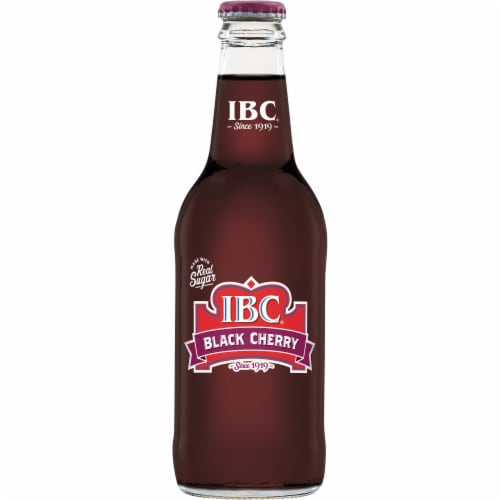 IBC Black Cherry Made with Sugar Perspective: front
