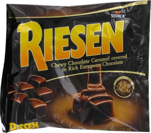 Riesen Chocolate Covered Carmels Perspective: front