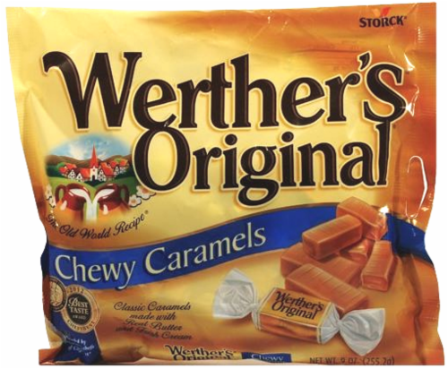 Werthers Original Chewy Caramels Perspective: front