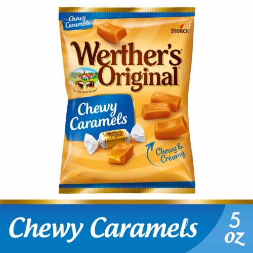 Werthers Original Chewy Caramel Candy Perspective: front