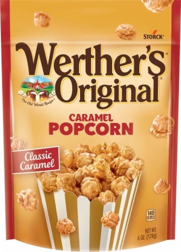 Werther's® Original® Classic Caramel Popcorn Perspective: front