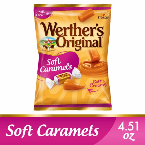 Werthers Original Soft Caramel Candy Perspective: front