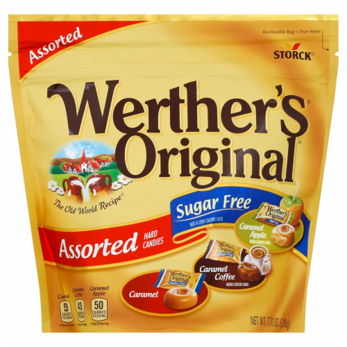 Werther's Original Sugar Free Assorted Hard Candies Perspective: front