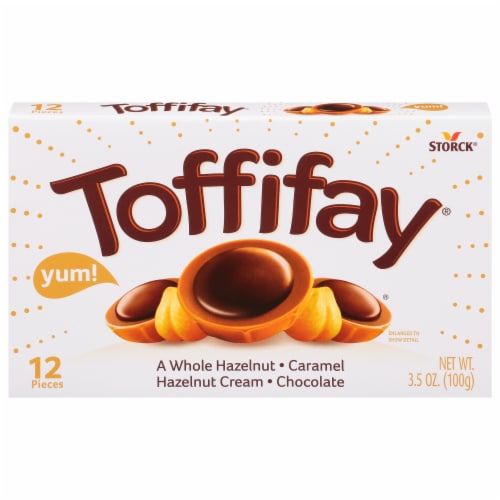 Toffifay Hazelnut Caramel Chocolates Perspective: front