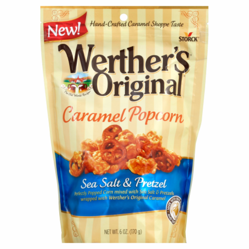 Werther's Original Caramel Popcorn Perspective: front