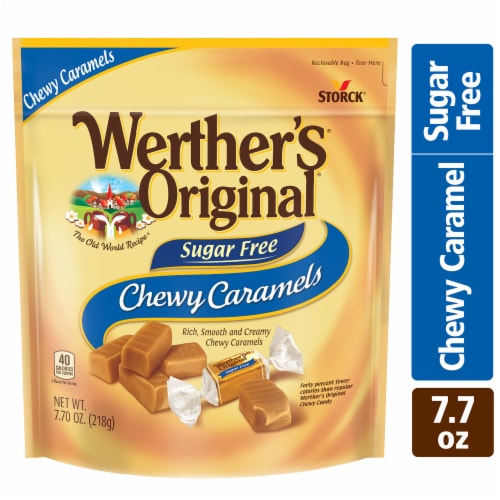 Storck Werther's Original Sugar-Free Caramel Chocolate Hard