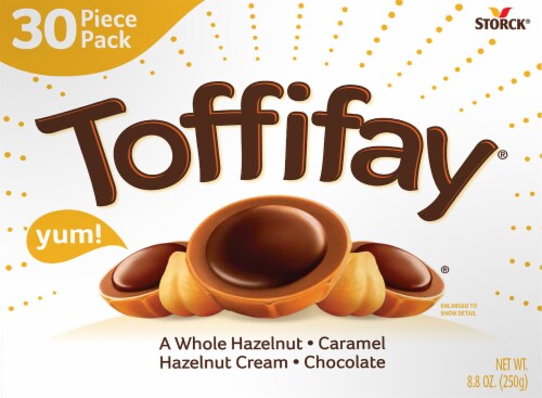 Toffifay Candy Perspective: front
