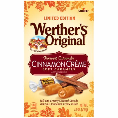Werther's Original Cinnamon Creme Soft Caramels Perspective: front