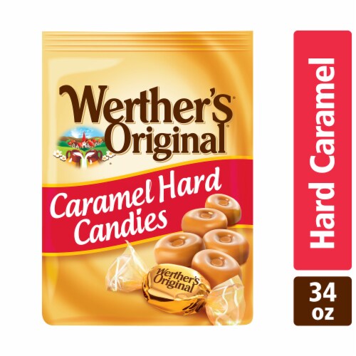 Werther's Original Caramel Hard Candies Perspective: front