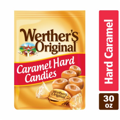 Werthers Original Hard Caramel Candy Perspective: front