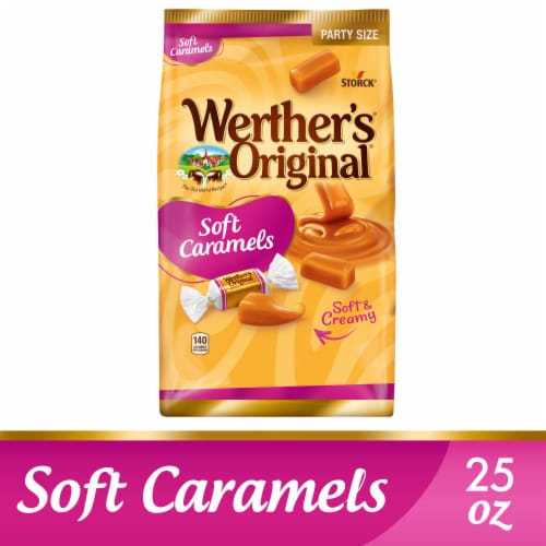 Werthers Original Soft Caramel Candy Perspective: front