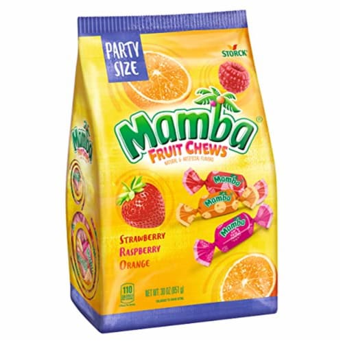 Mamba Fruit Chews Candy Perspective: front