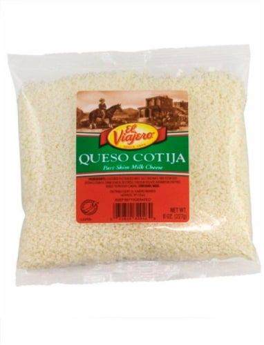 El Viajero Grated Queso Cotija Cheese Perspective: front