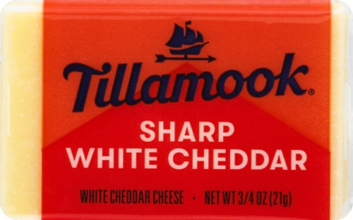 Tillamook® Sharp White Cheddar Cheese Perspective: front