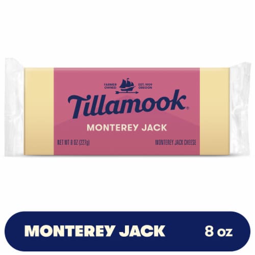 Tillamook® Monterey Jack Block Cheese Perspective: front