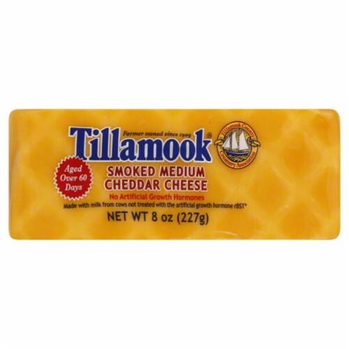 Tillamook Smoked Medium Cheddar Cheese, 8 oz Kroger