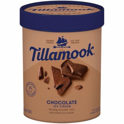 Tillamook Chocolate Ice Cream, 56 fl oz Fry’s Food Stores