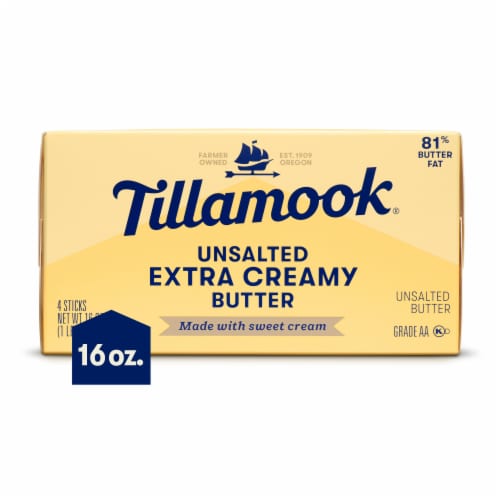 Tillamook Extra Creamy Unsalted Butter Sticks