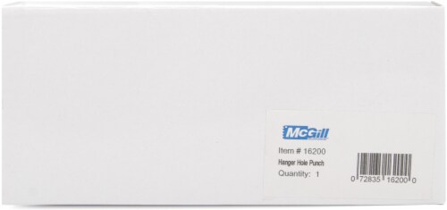 Hang Tab Hole Punch-1 X.3125 Hole Perspective: front