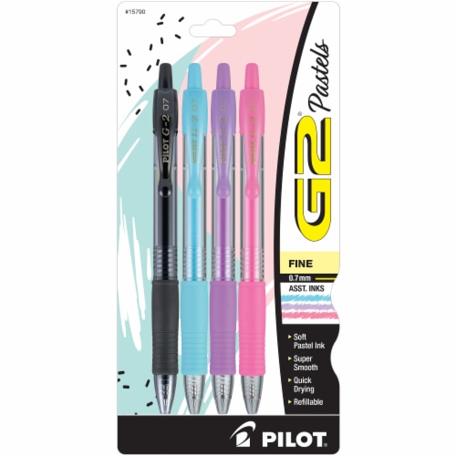 ik klaag pin Naar de waarheid Pilot G2 Fine Point Soft Pastel Ink Pens, 4 ct - Fred Meyer