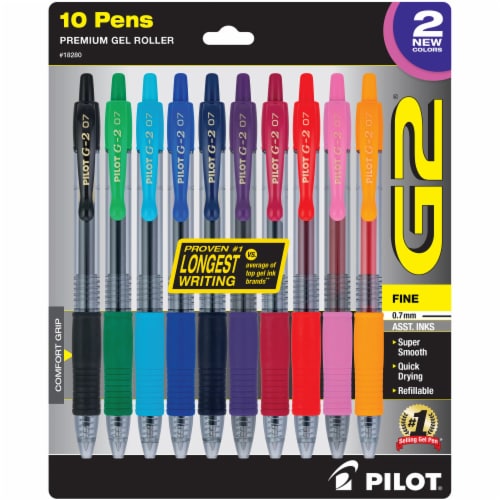 Pilot G2® Premium Gel Roller Fine Point - Assorted Perspective: front