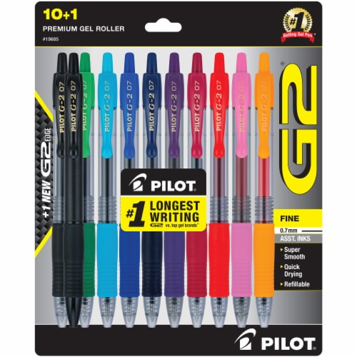Pilot® G2® Premium Gel Roller Pens Perspective: front