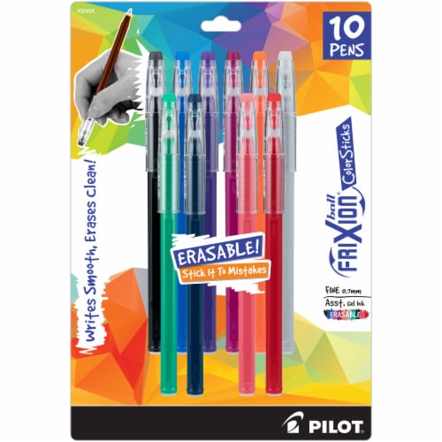 Black Erasable Gel Pens - Set of 15