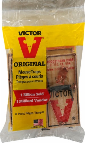 Victor® Metal Pedal Mouse Trap Perspective: front