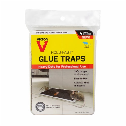 Victor® Hold-Fast Mouse Glue Traps Perspective: front