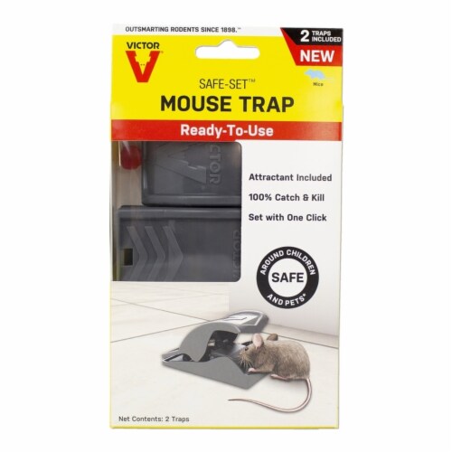 Victor Safe-Set Animal Trap For Mouse 2 pk - Case Of: 6;, Case of: 6 -  Harris Teeter