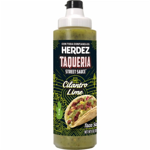 Herdez® Cilantro Lime Mild Taqueria Street Sauce® Perspective: front