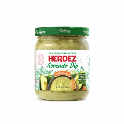 Herdez medium avocado dip 15 oz fry s food stores