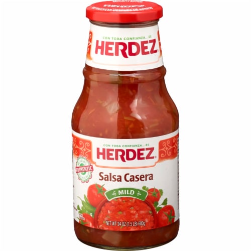Herdez Mild Salsa Casera Perspective: front